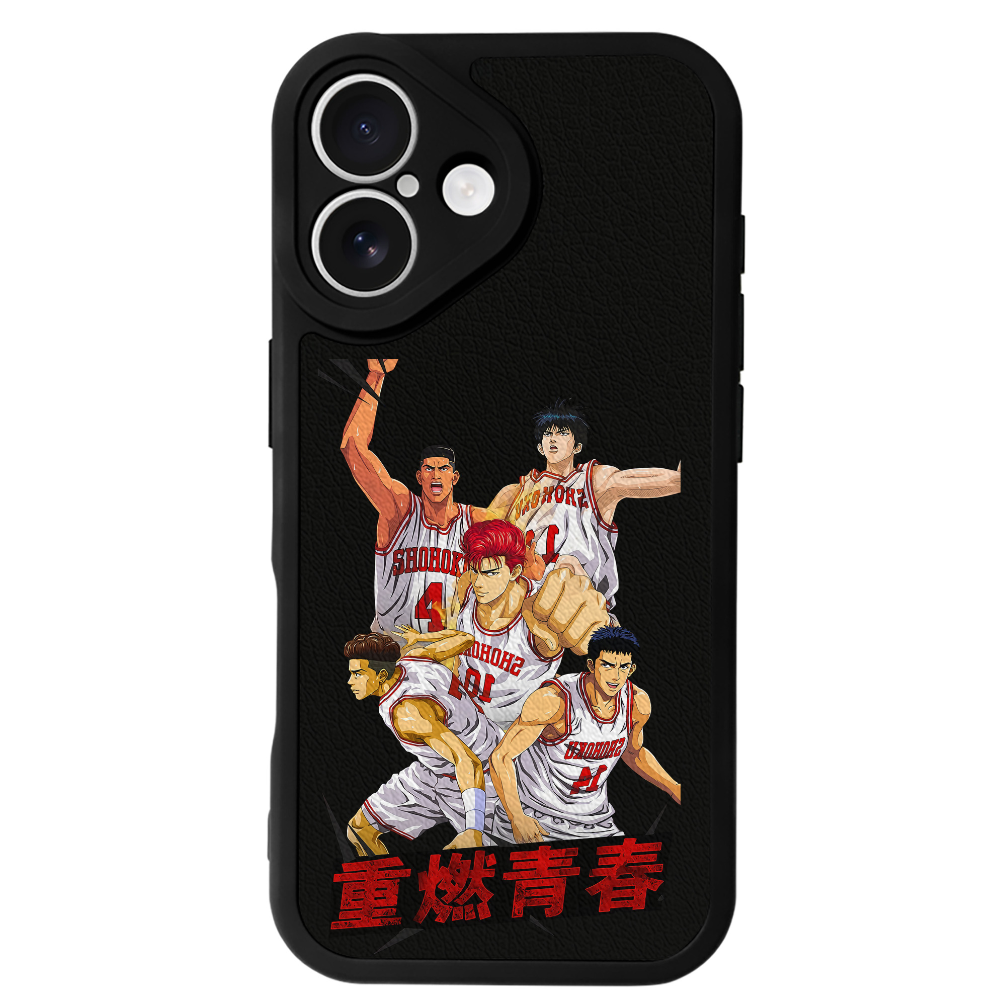 （画像用） SLAM DUNK／スラムダンク 【iPhone 16シリーズ対応】シリコンスマホケース（レザー調） 材質：シリコン